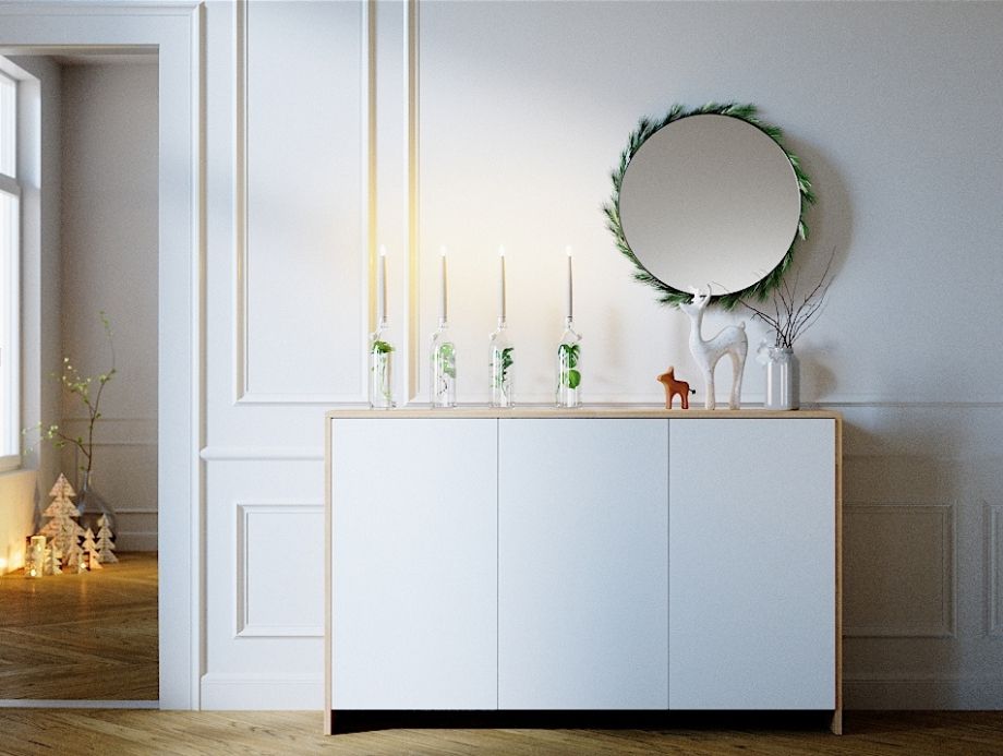 Sideboards weihnachtlich dekorieren