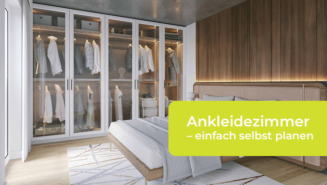 Ankleidezimmer einfach selbst planen | schrankwerk.de