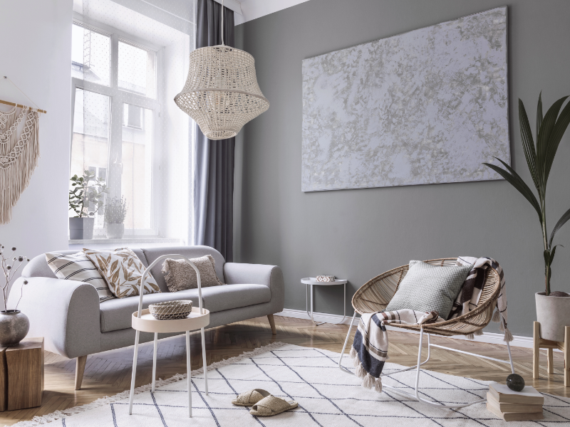 Header-Bild graues Wohnzimmer