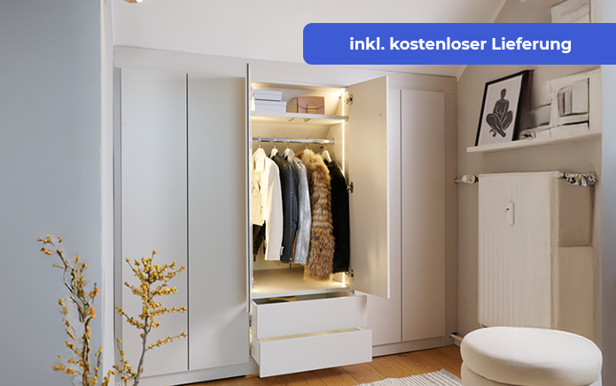 Schrank mit beleuchtung