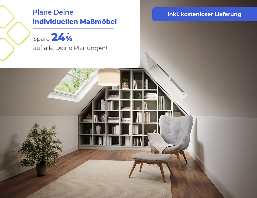 Schrankwand in BeigeBeige
