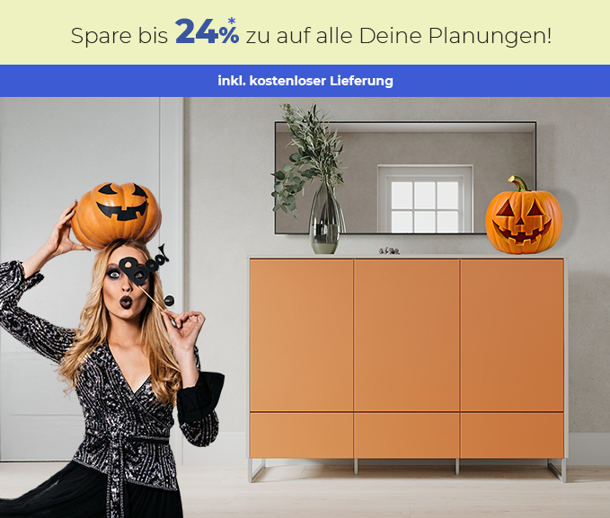 Ankleide mit Eckschränken und Schrank mit Schräge rechts in Beige