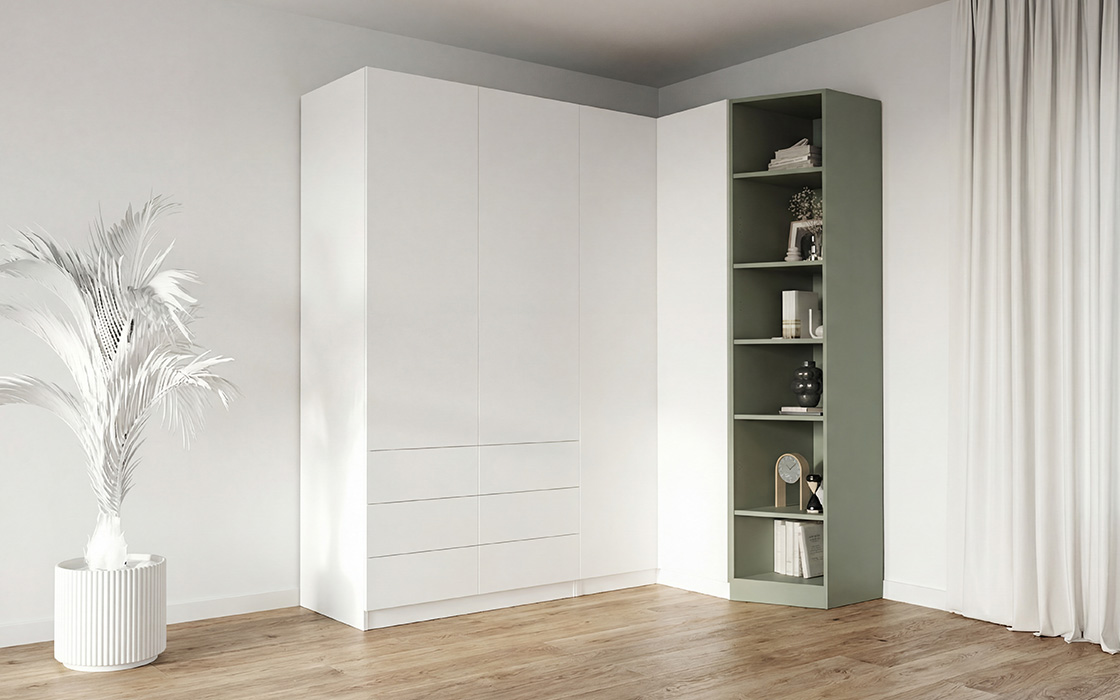 Schrank Abschlusselement rechts – frei konfigurierbar