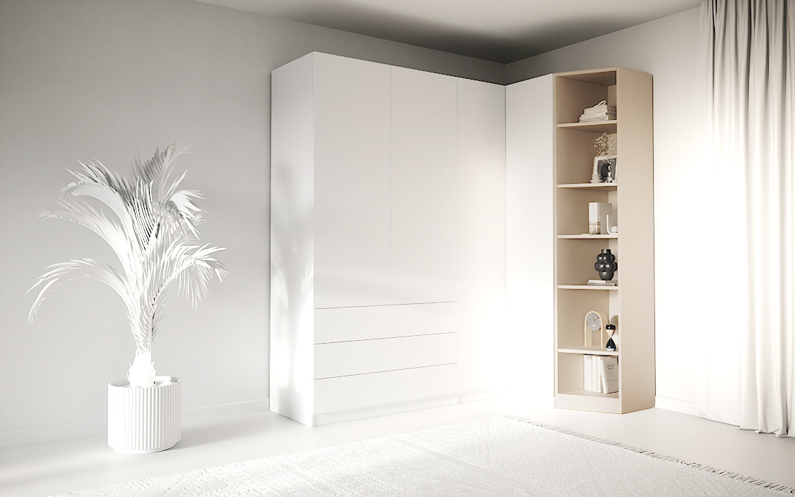 Schrank Abschlusselement rechts – frei konfigurierbar