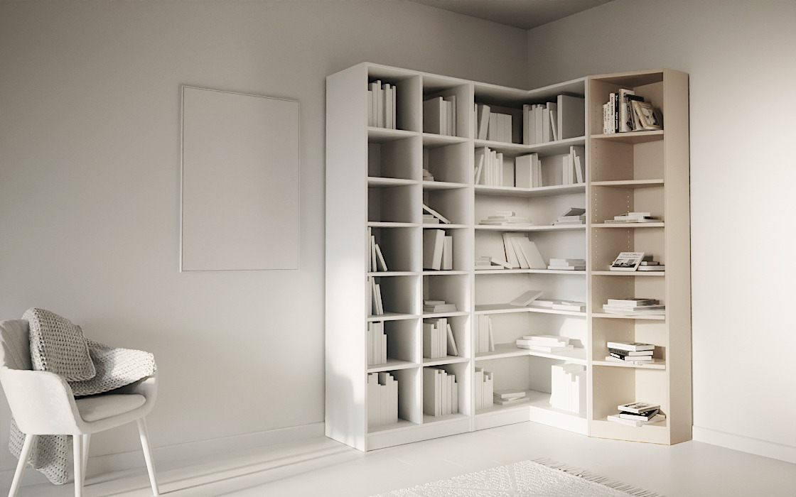 Regal-Abschlusselement rechts – frei konfigurieren