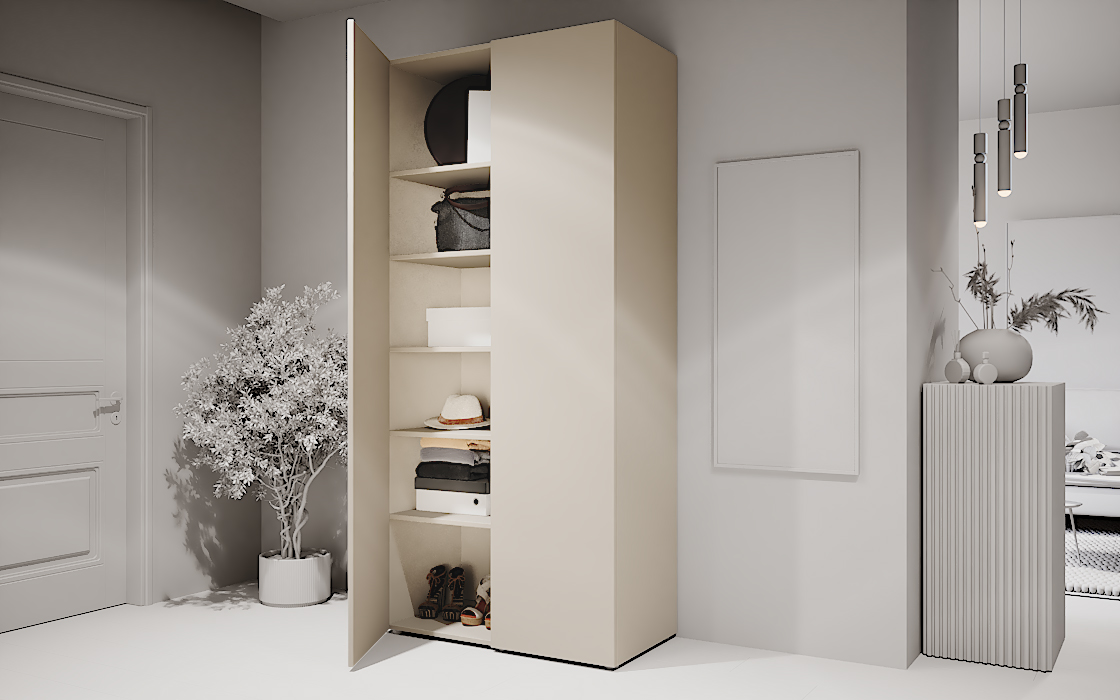 Garderobenschrank frei konfigurierbar