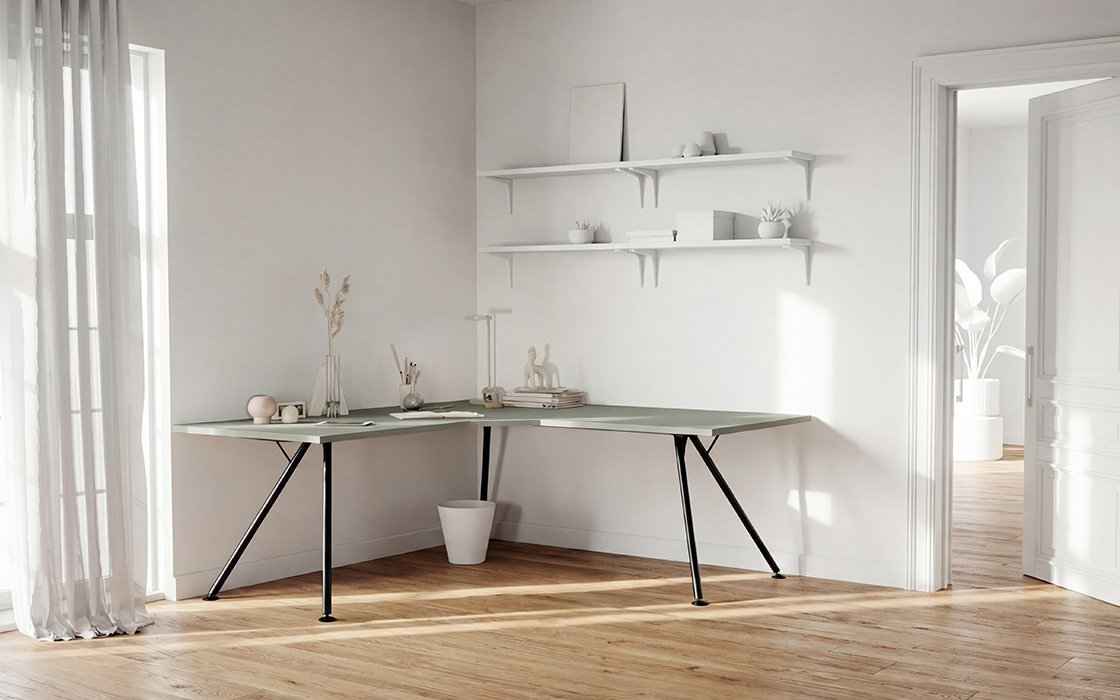 Designecktisch frei konfigurierbar