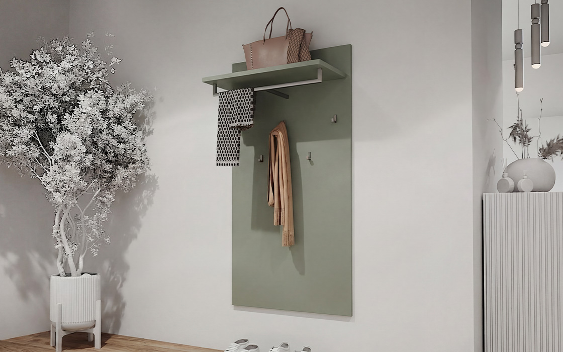 Garderobenpaneel frei konfigurierbar