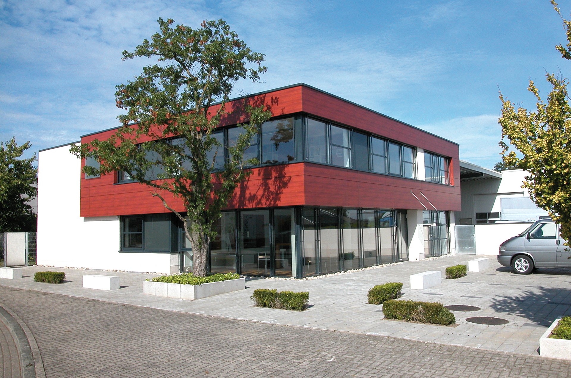 Verwaltung und erste Produktion in Rheine